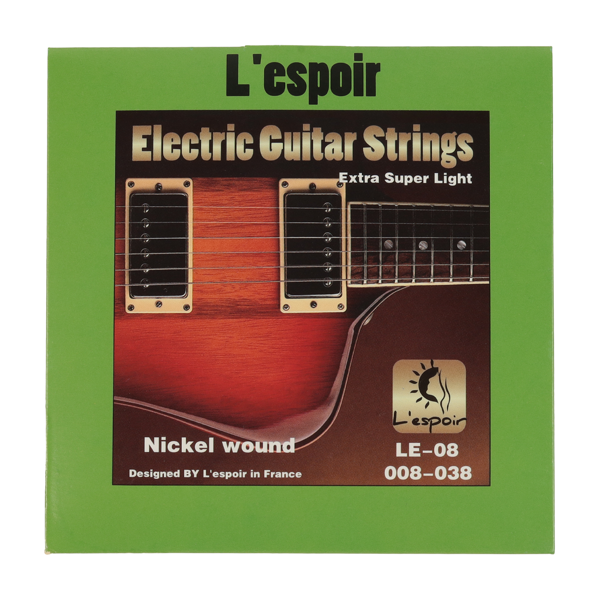 L'espoir LE-08 комплект струн для электрогитары